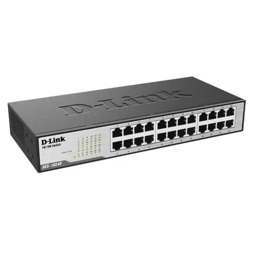 DLINK 24 PORT ETHERNET SWITCH DES24D/C