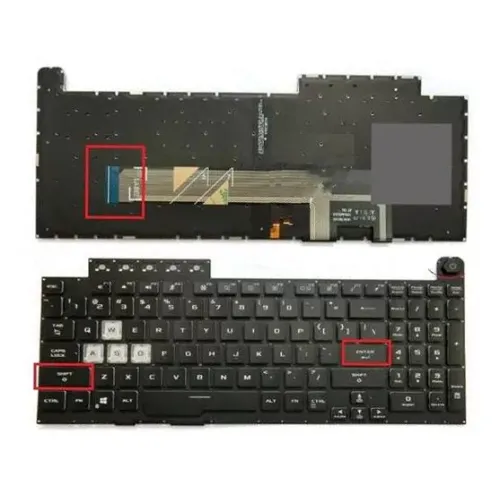 Asus TUF Gaming A15 FA506 FA506iu FX506H FA506iv Fa506ii A17 FA706 Fa706ii FA706iu Series Laptop Backlit Keyboard