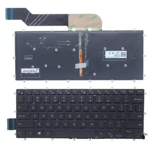 Dell Inspiron 13 Backlit Keyboard Replacement for 7370, 7373, 7375 Laptops