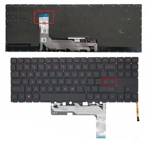 HP Omen 15-EN/15-EK Backlit Keyboard Replacement