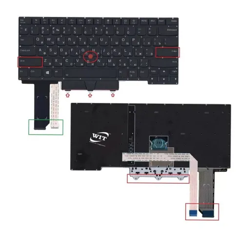 Lenovo Thinkpad E14 Gen 1/Gen 2 Laptop Keyboard Replacement