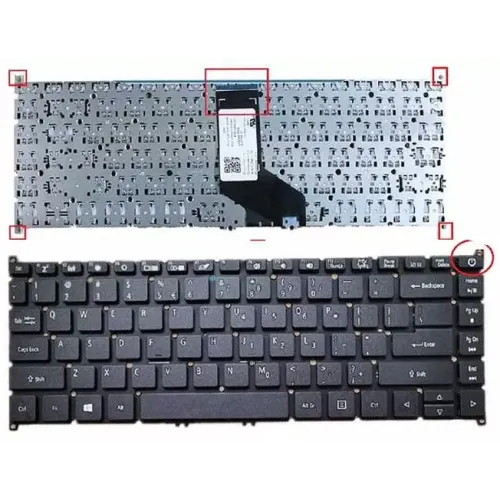 Acer TravelMate P214-52 P214-52G B114-21 P40-51 P214-51 P214-51G Series Laptop Keyboard