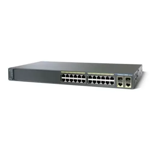 Cisco Catalyst WS-2960G-24TC-L 24 Ports 10/100/1000 Managed Switch