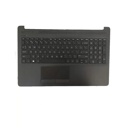 Replacement for HP 15-DA 15-DB 15-DR Laptop Upper Case Palmrest Non-Backlit Keyboard Touchpad Assembly L20386-001 AP29M000A00