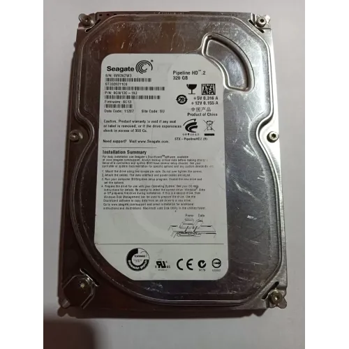 Seagate 320GB 3.5inch 7.2K RPM 3Gbps Hard Disk 9SL14C-515