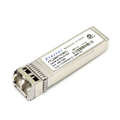 Finsar 10GBASE-SR/SW SFP+ Transceiver Module FTLX8571D3BCL